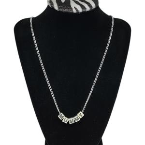 Custom MUMMY Block Letter Necklace for Halloween