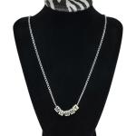 Custom MUMMY Block Letter Necklace for Halloween