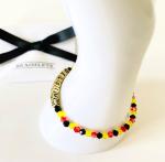 Personalized Colorful Name Bracelet with Crystal Beads