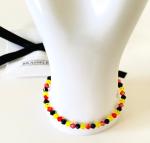 Personalized Colorful Name Bracelet with Crystal Beads