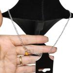 Custom MUMMY Block Letter Necklace for Halloween