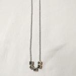 Custom MUMMY Block Letter Necklace for Halloween