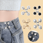 Women's Brooch Set Tighten Waist Brooches for Women Skirt Pants Jeans Adjustable Waist Clip Metal Pins Clothing Accessories