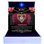 Custom 18k Gold Heart Necklace for Her