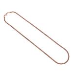 Oxidized Pure Copper Wheat Chain Necklace Gift