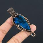 Labradorite Copper Wire Wrap Pendant for Her