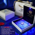 Custom 18k Gold Heart Necklace for Her