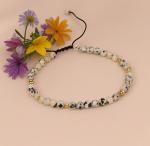 Dalmatian Jasper Bead Bracelet - Healing Gift