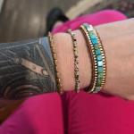 Dalmatian Jasper Bead Bracelet - Healing Gift