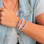 Personalized Glass Bead Friendship Bracelets