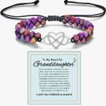 Natural Stone Boho Friendship Bracelet for Women