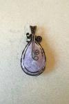 Handmade Amethyst Pendant - Perfect Gift for Mom