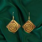 Copper Earrings - Unique Handmade Jewelry for Her