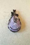 Handmade Amethyst Pendant - Perfect Gift for Mom