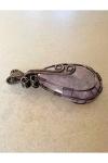 Handmade Amethyst Pendant - Perfect Gift for Mom