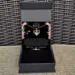 Gift Heart Necklace for My Wife's Anniversary