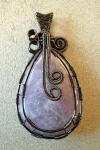 Handmade Amethyst Pendant - Perfect Gift for Mom