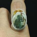 Natural Jasper Gemstone 925 Silver Jewelry Gift