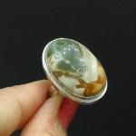 Natural Jasper Gemstone 925 Silver Jewelry Gift