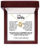 To My Wife Pendant Necklace Gift