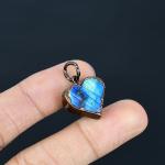 Labradorite Copper Electroplated Pendant for Loved Ones