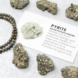 Pyrite Beaded Choker Necklace for Healing and Protection
