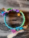 Colorful Handmade Bandana Charm Bracelets for Gifts