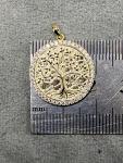 10K Gold Minimalist Tree of Life Necklace