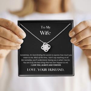 Wife Necklace - Perfect Christmas Gift for Her