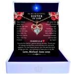 Custom 18k Infinity Necklace for Sisters-in-Law