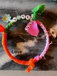 Colorful Handmade Bandana Charm Bracelets for Gifts