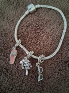 Charming Handmade Bracelet with Unique Charms