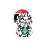 Sterling Silver Christmas Tree Charm Pendant