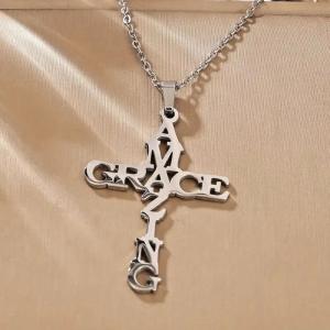 Amazing Grace Cross Pendant Necklace for Everyone