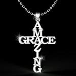 Amazing Grace Cross Pendant Necklace for Everyone