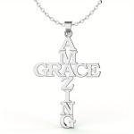 Amazing Grace Cross Pendant Necklace for Everyone