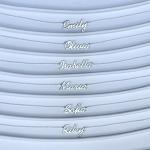 Personalized Sterling Silver Name Plate Necklace