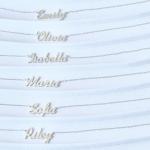 Personalized Sterling Silver Name Plate Necklace