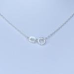 Personalized Sterling Silver Name Plate Necklace