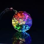 Chakra Healing Orgonite Crystal Pendant Necklace