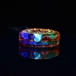 Chakra Healing Orgonite Crystal Pendant Necklace