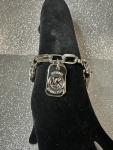 Michael Kors Silver Charms Bracelet and Bangle