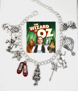Wizard of Oz Characters Charm Bracelet