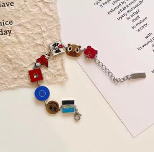 Graduation Charm Bracelet Inspired by Kanye West