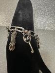 Michael Kors Silver Charms Bracelet and Bangle