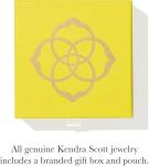 Kendra Scott Mini Elisa Pink Opalite Necklace