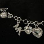 Silver Tone Key Charm Bracelet by Michael Kors
