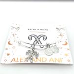 Silver Candy Cane Charm Bracelet by ALEX AND ANI