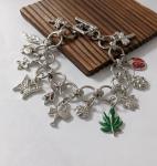 Ladybug Charm Bracelet Set for Game Night