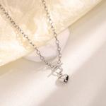 Heart Charm Bracelet in 925 Sterling Silver